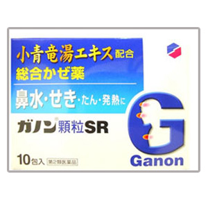 ガノン顆粒ＳＲ　10包 使用期限2024年9月