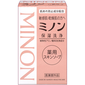  ミノン薬用スキンソープ　80ｇ