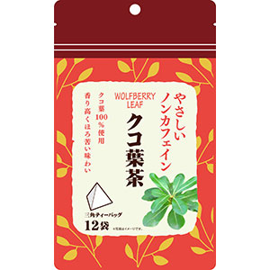 やさしいノンカフェイン クコ葉茶(2g×12袋)