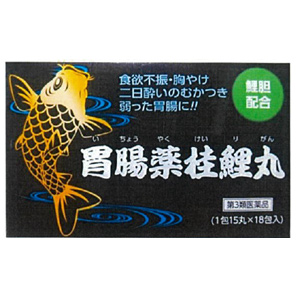 胃腸薬桂鯉丸 15丸×18包