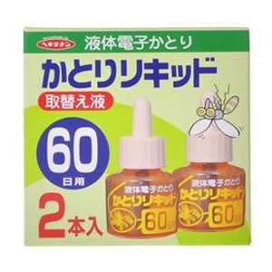 ヘキサチンかとりリキッド取替え液 60日用 2本入