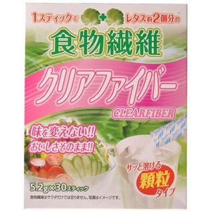 リブ・ラボラトリーズ 食物繊維 クリアファイバー 5.2g×30本入