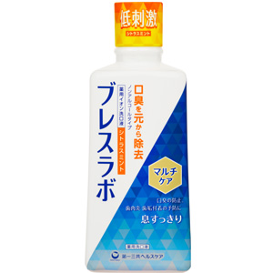 ブレスラボ マウスウォッシュ マルチケア シトラスミント 450ml