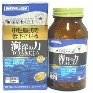 健康きらり 海洋の力 ＤＨＡ＆ＥＰＡ 105粒