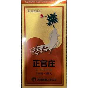 正官庄 高麗紅蔘錠 300錠×3個入 同梱不可