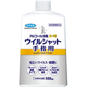 アルコール消毒プレミアム ウイルシャット手指用 つけかえ用 400ml