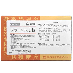 剤盛堂 フラーリンＩ粒 60包 メーカー品切れ