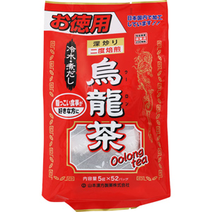 山本漢方 お徳用 烏龍茶〈ティーバッグ〉 5g×52包