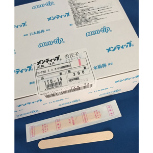 日本綿棒 メンティップ滅菌小児用舌圧子 1TD-14　300本入