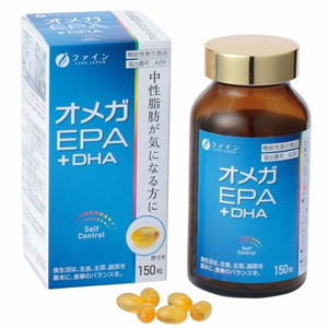 ファイン オメガEPA+DHA 25日分(150粒)【機能性表示食品】