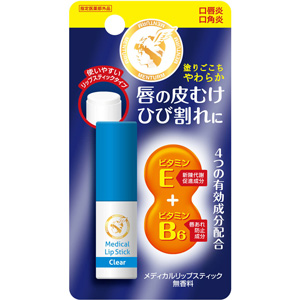 メンターム 薬用メディカルリップスティックCn (無香料)3.2g