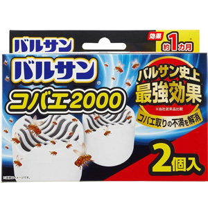 バルサン コバエ2000 コバエ取り 2個入 