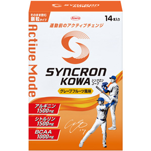 シンクロンコーワ アクティブモード 顆粒 グレープフルーツ風味 14 本入り