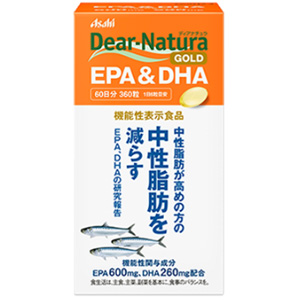 ディアナチュラゴールド EPA&DHA 360粒(60日分)【機能性表示食品】