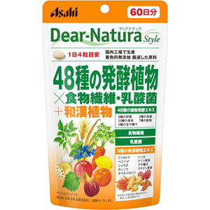 ディアナチュラスタイル 48種の発酵植物×食物繊維・乳酸菌  240粒(60日分)