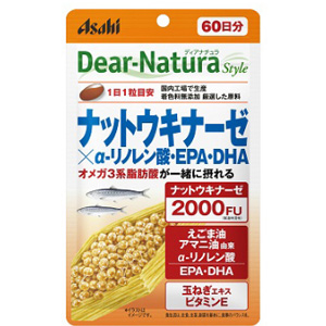 ディアナチュラスタイル ナットウキナーゼ×α-リノレン酸・EPA・DHA 60粒(60日分)