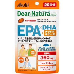 ディアナチュラスタイル EPA×DHA＋ナットウキナーゼ 80粒(20日分)