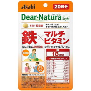 ディアナチュラスタイル 鉄×マルチビタミン 20粒(20日分)