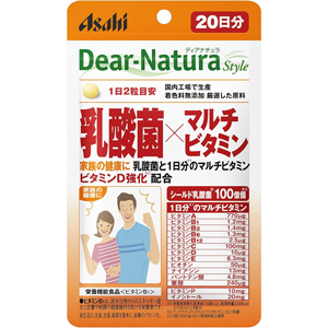 ディアナチュラスタイル 乳酸菌×マルチビタミン 40粒(20日分)