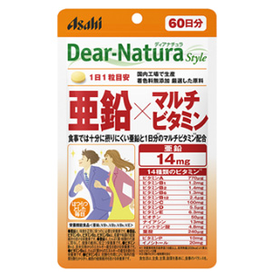 ディアナチュラスタイル 亜鉛×マルチビタミン 60粒(60日分)