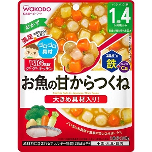 BIGサイズのグーグーキッチン　お魚の甘からつくね 100g