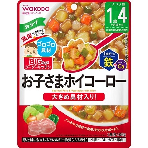 BIGサイズのグーグーキッチン　お子さまホイコーロー 100g