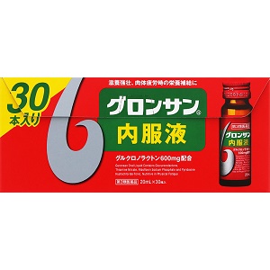 グロンサン内服液 20ml×30本×6箱（１ケ－ス）同梱不可