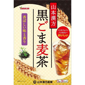 山本漢方 黒ごま麦茶  5g×30バッグ