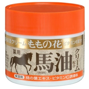  ももの花 薬用馬油配合クリーム 70ｇ