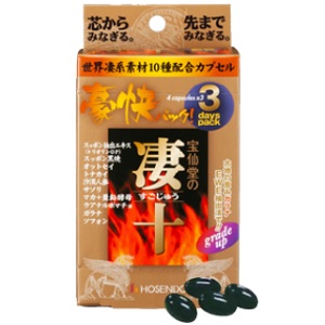 宝仙堂の凄十 豪快パック 3DAYパック 4粒×3