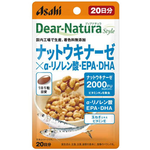 ディアナチュラスタイル ナットウキナーゼ×α-リノレン酸・EPA・DHA  20粒(20日分)