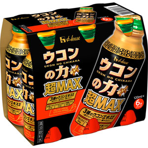 ウコンの力 超MAX 120ml×6本