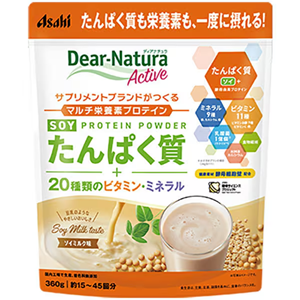 ディアナチュラアクティブ ソイプロテイン ソイミルク味 360g