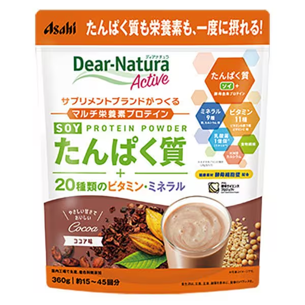 ディアナチュラアクティブ ソイプロテイン ココア味 360g