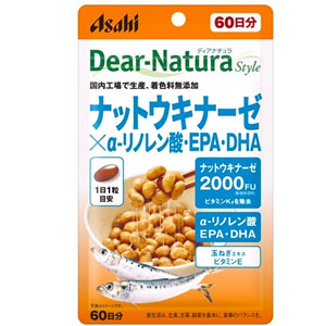 ディアナチュラスタイル ナットウキナーゼ×α-リノレン酸・EPA・DHA 60粒(60日分)