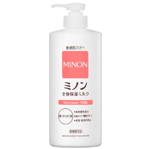 ミノン全身保湿ミルク ポンプ 400ml
