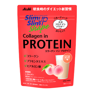 スリムアップスリムシェイプ コラーゲン イン プロテイン 225g(15回分)