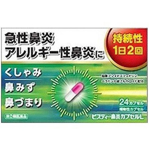 ビスティー鼻炎カプセルL 24カプセル メーカー品切れ