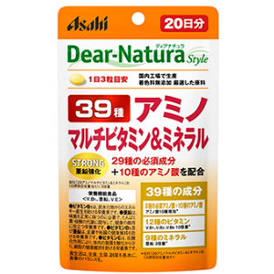 ディアナチュラスタイル ストロング39 アミノ マルチビタミン＆ミネラル 60粒(20日分)