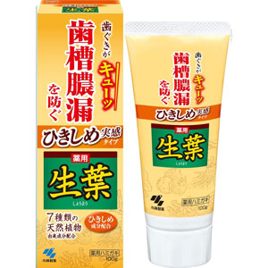 薬用 生葉 ひきしめ実感タイプ 100g